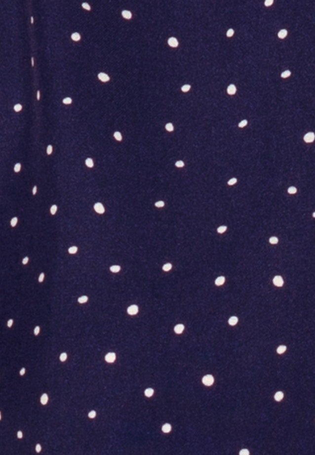 lange Arm Leinwandbindung Shirtblouse in Donkerblauw |  Seidensticker Onlineshop