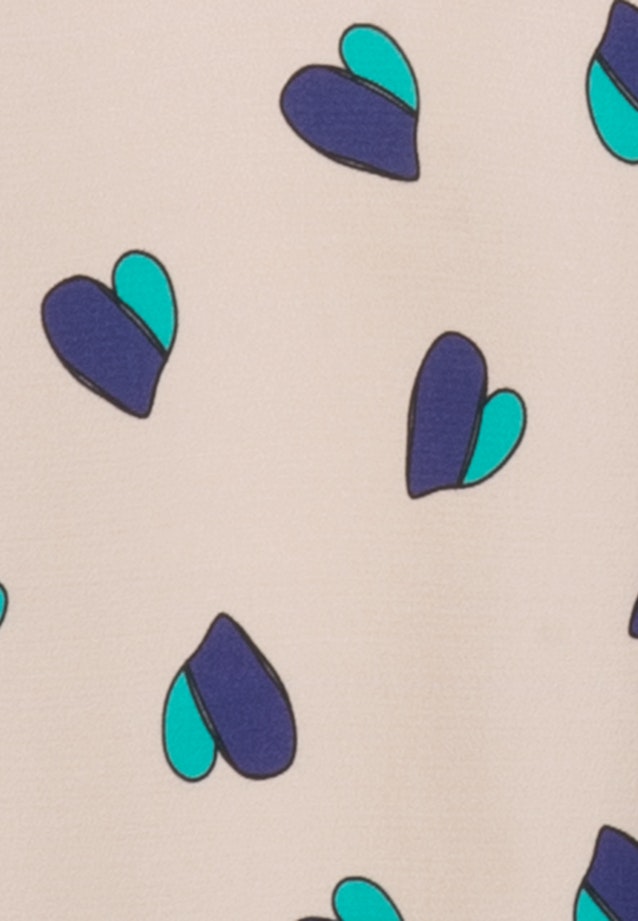 Long sleeve Crepe Tunic in Turquoise |  Seidensticker Onlineshop