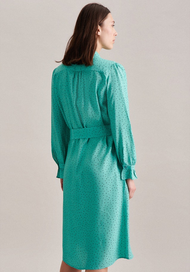 Robe Regular Manche Longue in Turquoise | Seidensticker Onlineshop