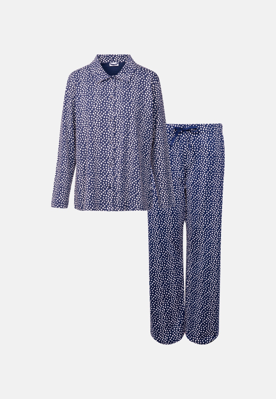 Pyjama aus Baumwollmischung in Dunkelblau |  Seidensticker Onlineshop