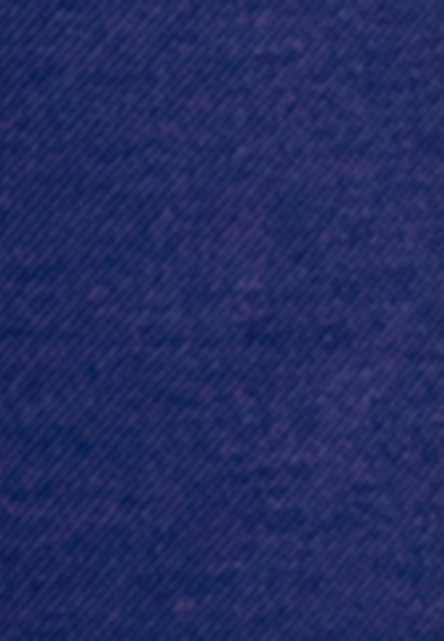 lange Arm Satin Shirtblouse in Donkerblauw |  Seidensticker Onlineshop