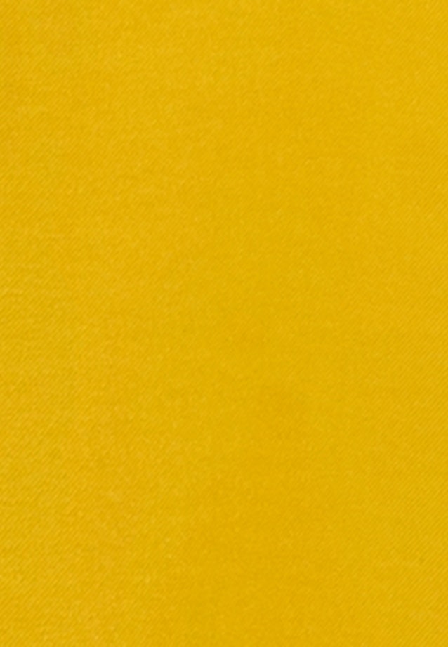 Long sleeve Satin Shirt Blouse in Yellow |  Seidensticker Onlineshop