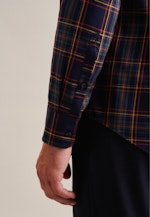 Slim Chemise d'affaires carreaux in Bleu Foncé |  Seidensticker Onlineshop