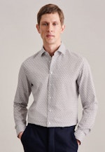 Twill Business Hemd in Slim mit Kentkragen in Braun |  Seidensticker Onlineshop