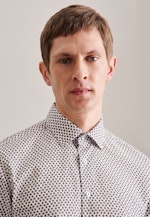 Slim Business shirt Print in Brown |  Seidensticker Onlineshop