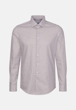 Slim Business shirt Print in Brown |  Seidensticker Onlineshop