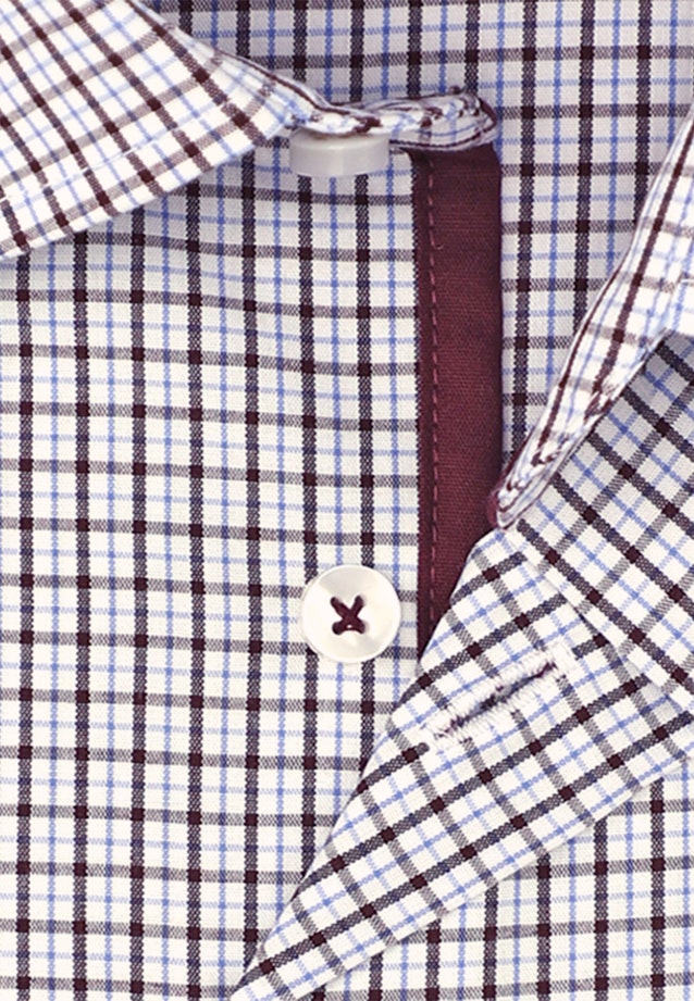 Slim Business Hemd Karo in Rot |  Seidensticker Onlineshop