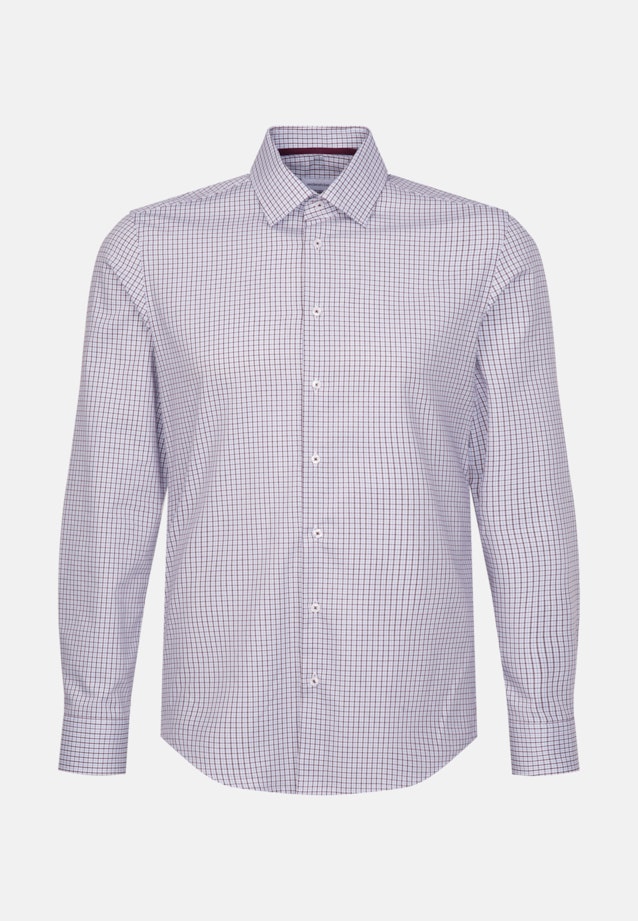 Slim Business Hemd Karo in Rot |  Seidensticker Onlineshop