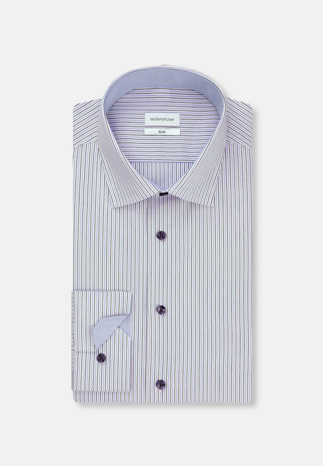 Shaped Business Hemd Streifen in Hellblau |  Seidensticker Onlineshop