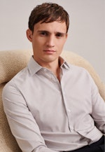 Shaped Business Hemd Karo in Braun |  Seidensticker Onlineshop