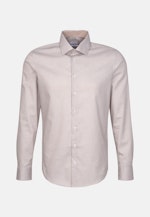 Shaped Business Hemd Karo in Braun |  Seidensticker Onlineshop