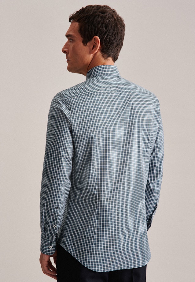 Slim Business shirt Check in Green |  Seidensticker Onlineshop