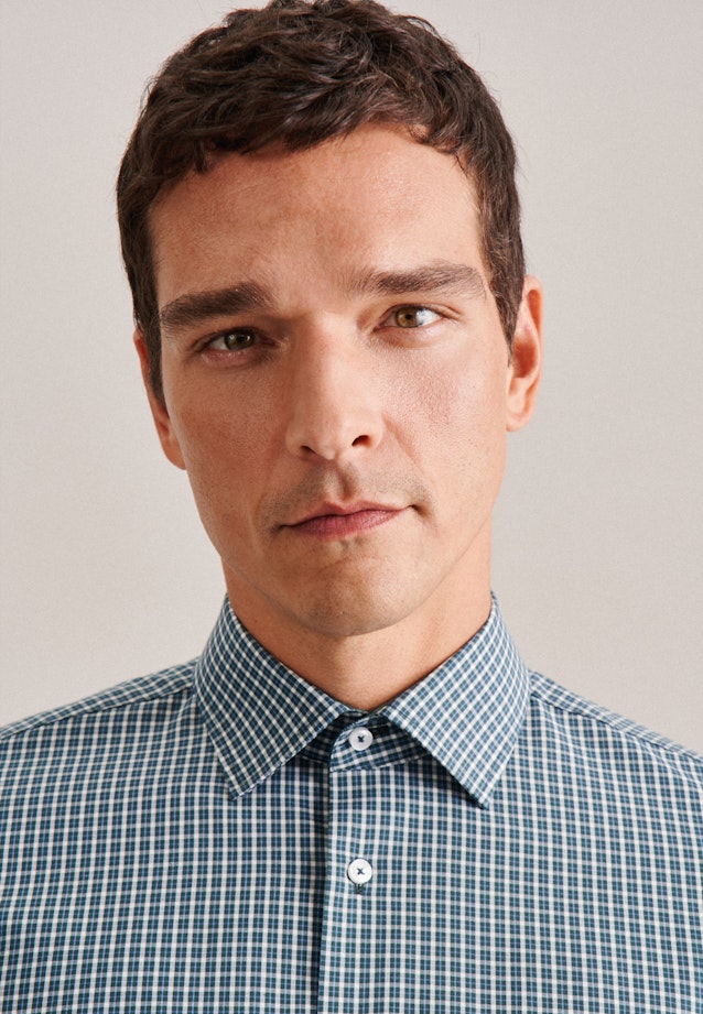 X-Slim Business shirt Check in Green |  Seidensticker Onlineshop