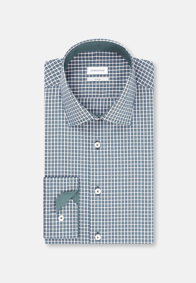 X-Slim Business shirt Check in Green |  Seidensticker Onlineshop