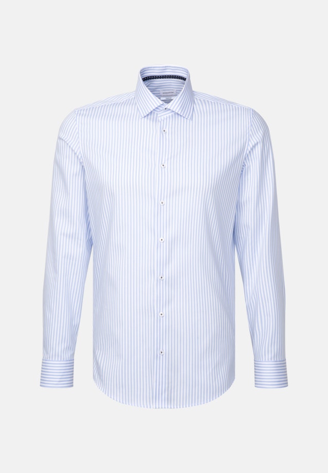 Non-iron Twill Business Shirt in Comfort with Kent-Collar in Light Blue |  Seidensticker Onlineshop