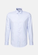 Comfort Business Hemd Streifen in Hellblau |  Seidensticker Onlineshop