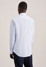 Shaped Business Hemd Streifen in Hellblau |  Seidensticker Onlineshop