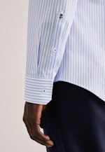 Shaped Business Hemd Streifen in Hellblau |  Seidensticker Onlineshop