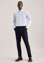 Shaped Business Hemd Streifen in Hellblau |  Seidensticker Onlineshop