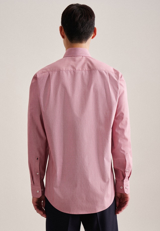 Regular Business Hemd Uni in Rot |  Seidensticker Onlineshop