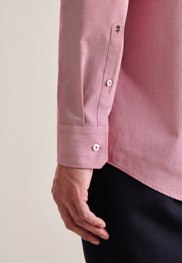 Regular Business Hemd Uni in Rot |  Seidensticker Onlineshop