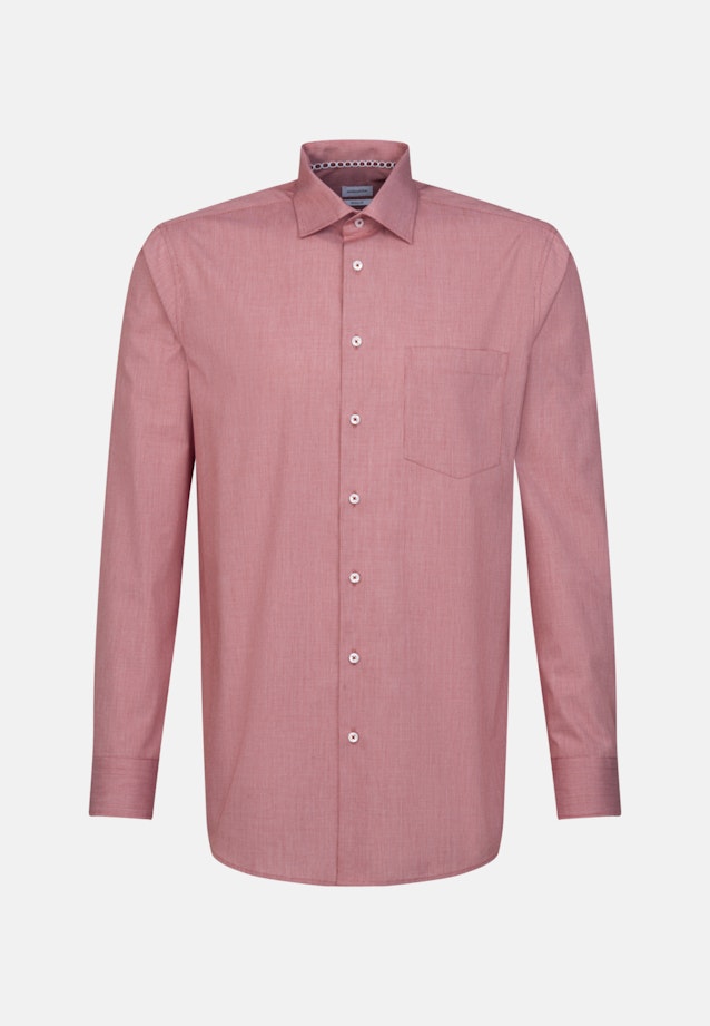 Regular Business Hemd Uni in Rot |  Seidensticker Onlineshop