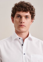 Regular Chemise d'affaires Uni in Blanc |  Seidensticker Onlineshop