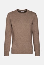 Crew Neck Pullover in Brown |  Seidensticker Onlineshop