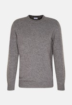 Pullover Encolure Ronde in Gris |  Seidensticker Onlineshop