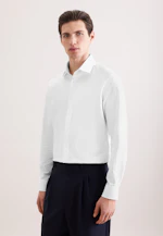 Slim Performance-Hemd Uni in Weiß |  Seidensticker Onlineshop