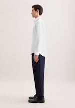 Slim Chemise Performance Uni in Blanc |  Seidensticker Onlineshop