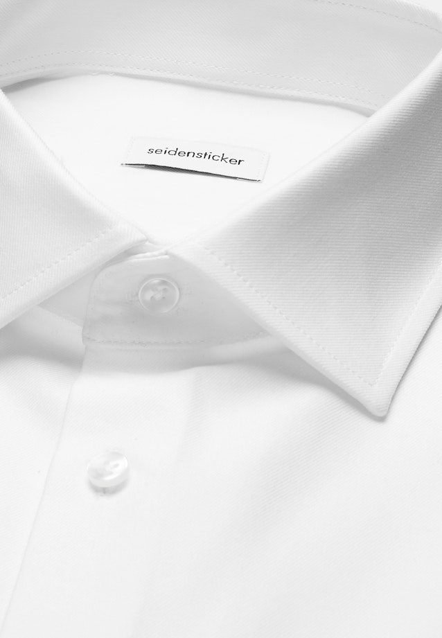 Slim Chemise Performance Uni in Blanc |  Seidensticker Onlineshop