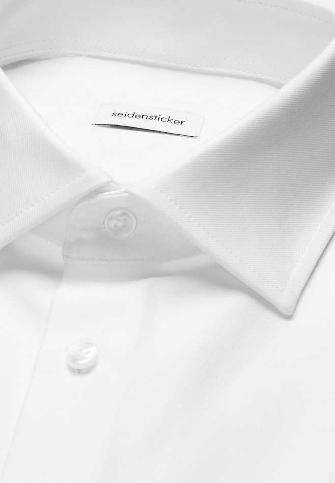 Slim Chemise Performance Uni dans Blanc | Boutique en ligne Seidensticker