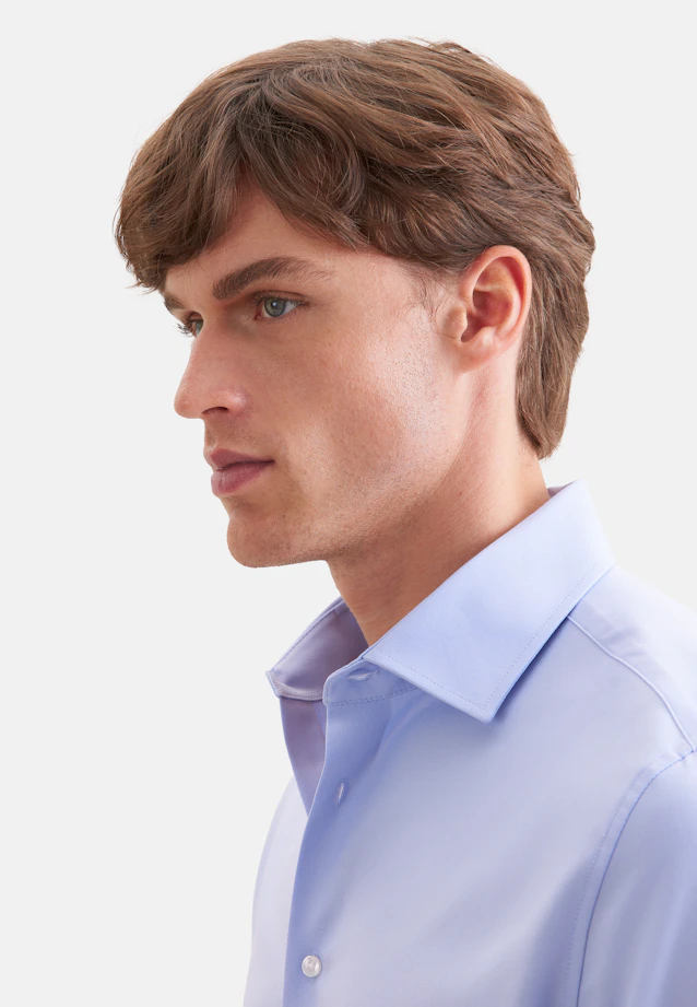 Slim Performance shirt Uni in Light Blue |  Seidensticker Onlineshop
