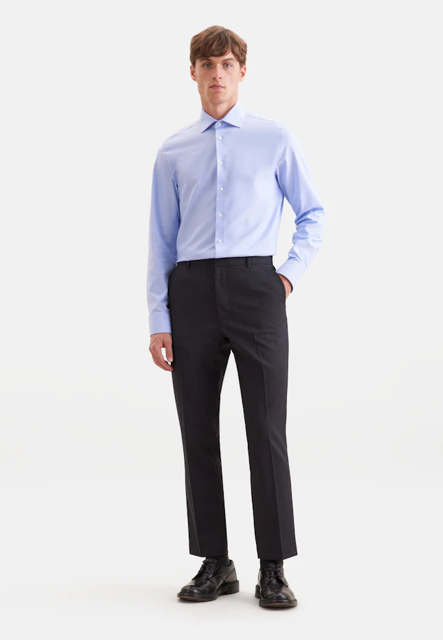 Slim Performance shirt Uni in Light Blue |  Seidensticker Onlineshop