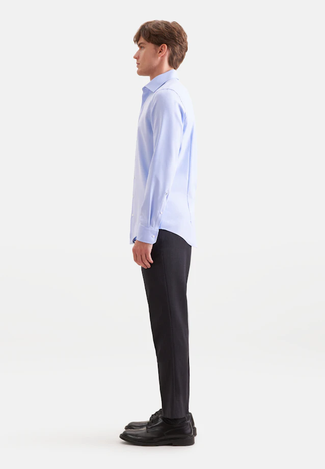 Slim Performance shirt Uni in Light Blue |  Seidensticker Onlineshop