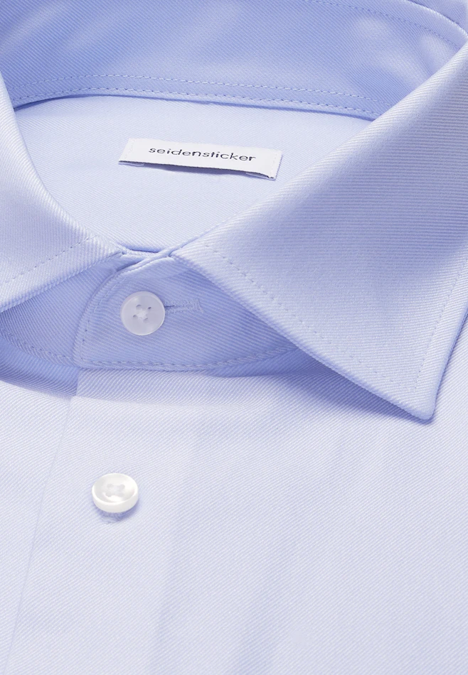 Slim Performance shirt Uni in Light Blue | Seidensticker online shop