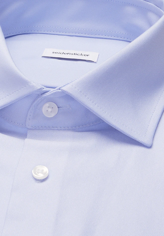 Slim Performance shirt Uni in Light Blue | Seidensticker online shop