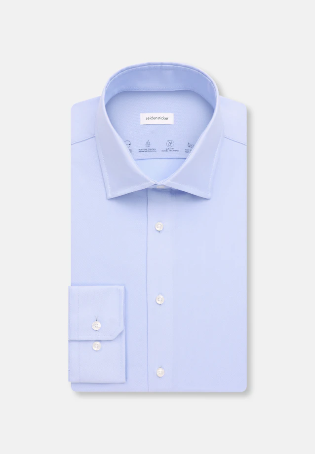Slim Performance shirt Uni in Light Blue |  Seidensticker Onlineshop