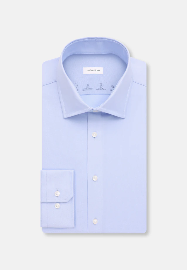 Slim Performance shirt Uni in Light Blue |  Seidensticker Onlineshop