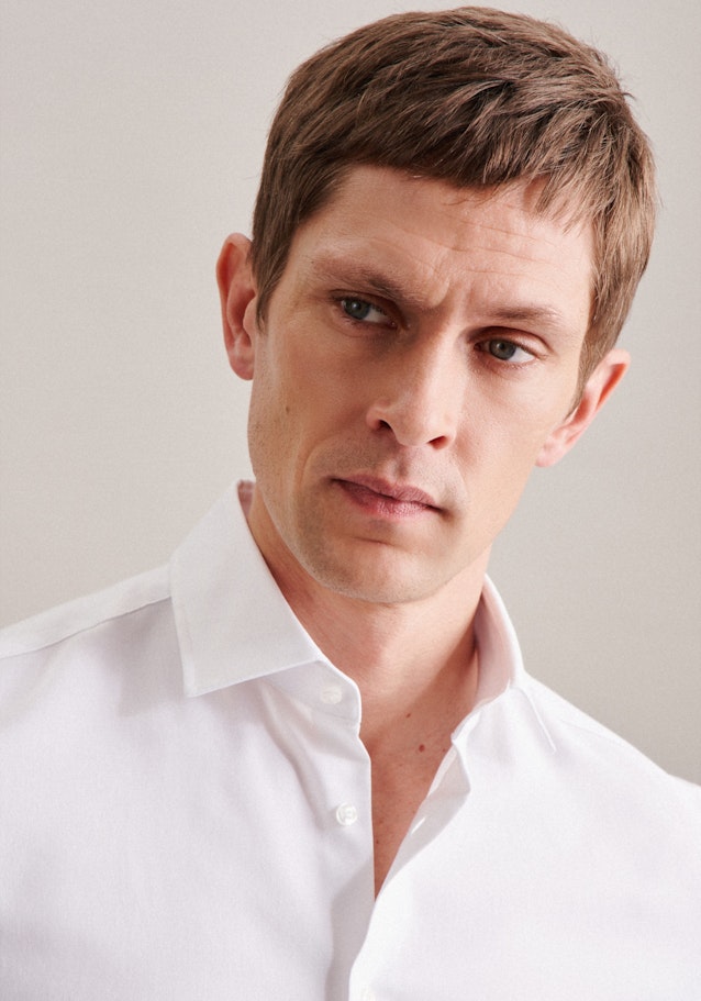 Performance shirt in X-Slim with Kent-Collar in White |  Seidensticker Onlineshop
