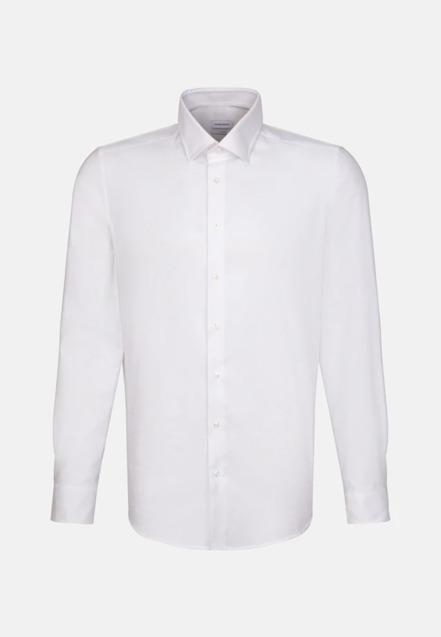 X-Slim Performance shirt Uni in White |  Seidensticker Onlineshop