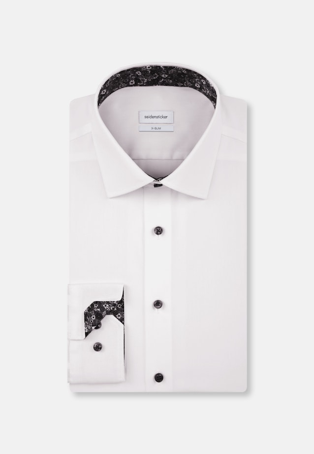 X-Slim Chemise d'affaires Uni in Blanc |  Seidensticker Onlineshop