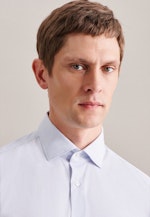 Slim Chemise Performance Imprimé in Bleu Clair |  Seidensticker Onlineshop