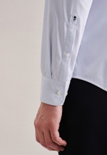 Slim Chemise Performance Imprimé in Bleu Clair |  Seidensticker Onlineshop