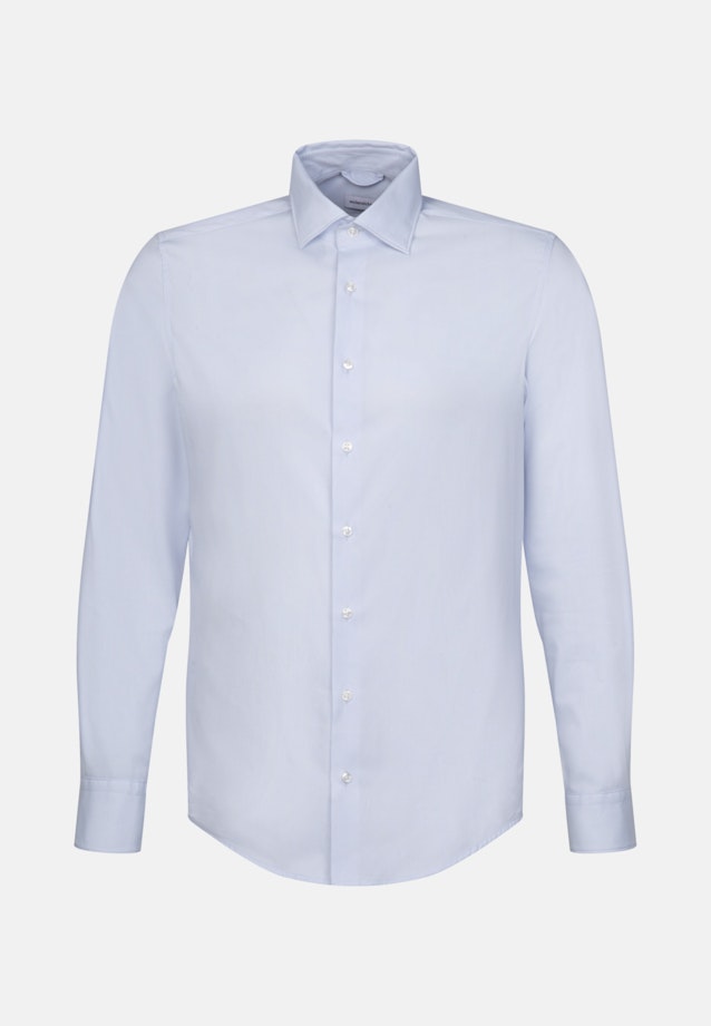 Slim Chemise Performance Imprimé in Bleu Clair |  Seidensticker Onlineshop