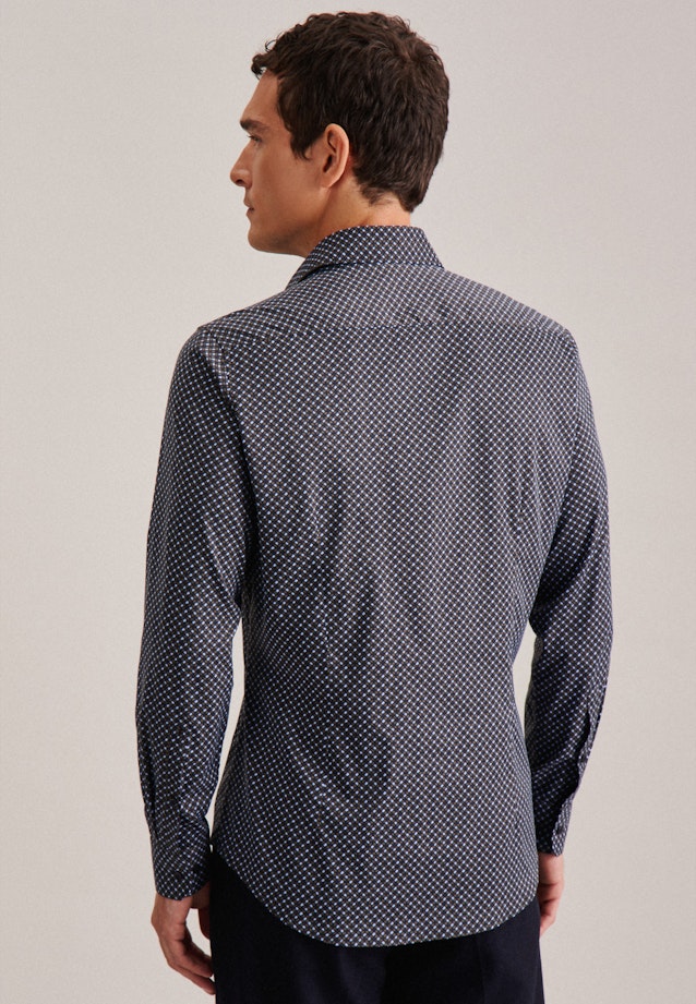 Twill Performance-Hemd in Slim mit Kentkragen in Grün |  Seidensticker Onlineshop