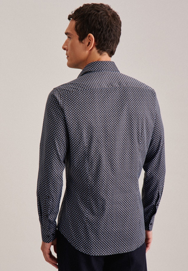 Slim Performance shirt Print in Green |  Seidensticker Onlineshop