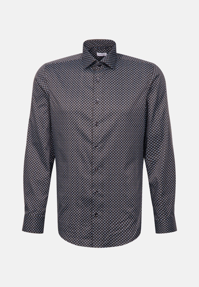 Slim Performance shirt Print in Green |  Seidensticker Onlineshop