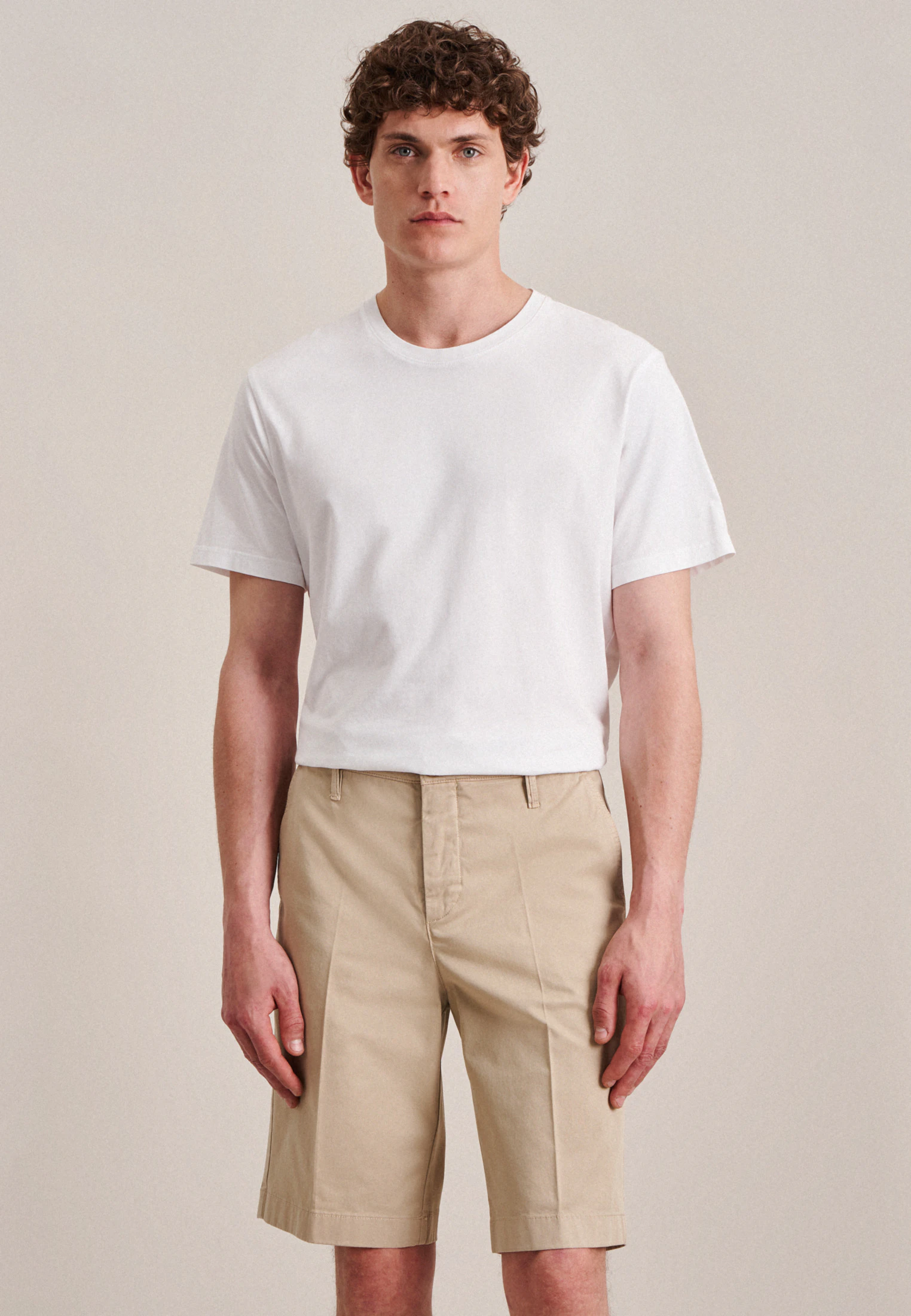 Regular Chinoshorts Uni Braun